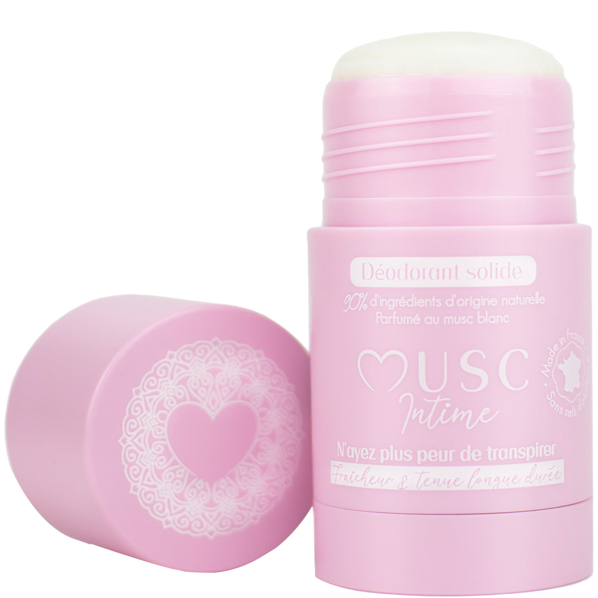 Déodorant solide - Musc blanc - 50 g